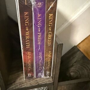 Book Set - King of Wrath, Pride, & Greed